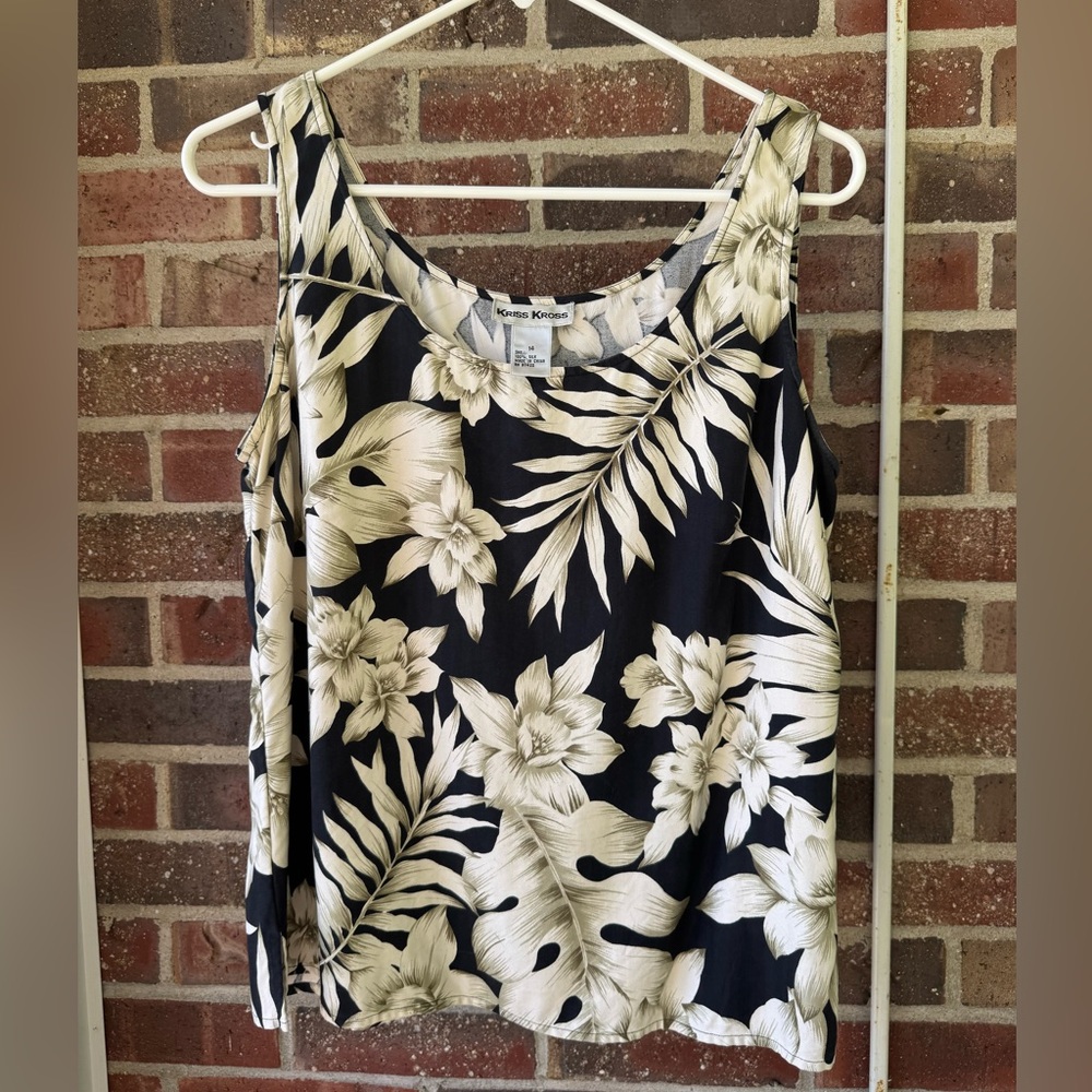 Silk Hawaiian Tank